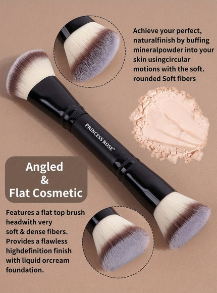 Rose Princess 4pc Pro DualEnded Makeup Brush Set