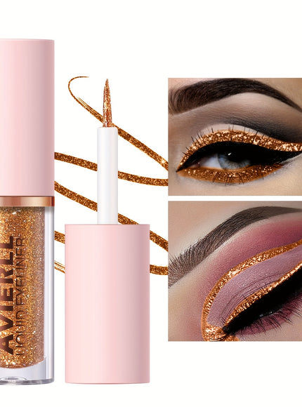 Sparkle 8Color LongLasting Waterproof Glitter Eyeliner Set