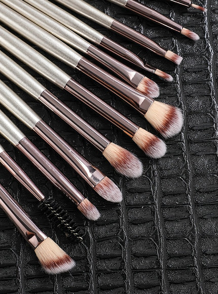 BSMALL 18pc Pro Makeup Brush Set  Case