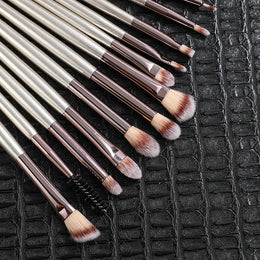BSMALL 18pc Pro Makeup Brush Set  Case