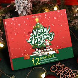 POPFEEL 12 Days of Christmas Cosmetic Gift Set