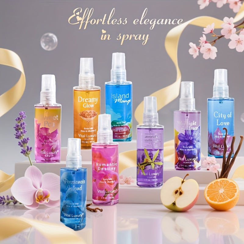Holiday Floral Fruity Body Mist Lasting Scent Gift for Her