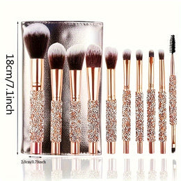 1012pc Pro Makeup Brush Set Perfect Gift for Her
