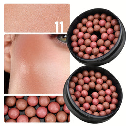 FaRRES Roller Blush  3D Glossy Matte Finish Boost Coverage  Brightening DualEnded Brush for Daily Use Shopping Selfies Stage Evening Makeup  Mixed Colors Stage Makeup Sleek Packaging Highquality Cosmetics