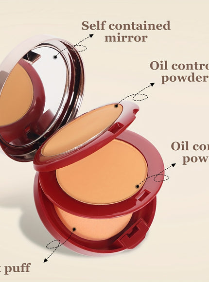 Romantic Flower Waterproof OilControl Matte Setting Powder
