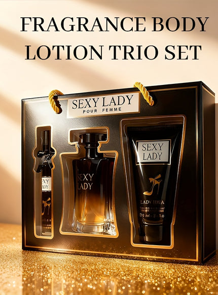 Luxury 3Piece Womens Gourmand Fragrance Gift Set