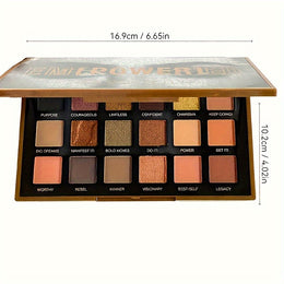 18Color Rainbow Eyeshadow Palette Matte Shimmer Glitter