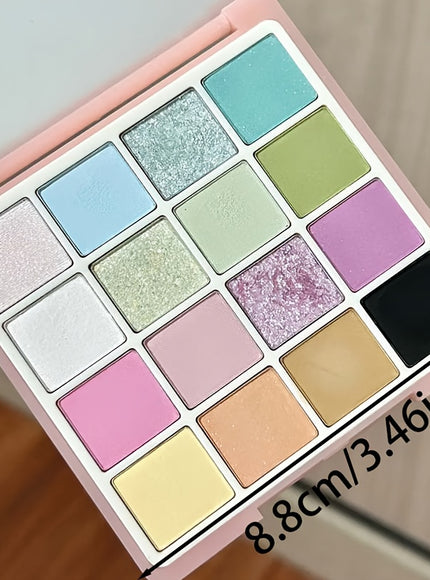 16 Color Soft Matte Glitter Girl Eyeshadow Palette