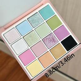 16 Color Soft Matte Glitter Girl Eyeshadow Palette