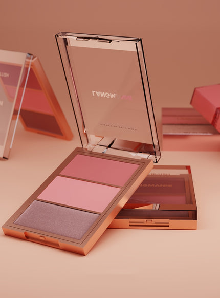 AllBeige 3in1 Cream Powder Highlighter Trio