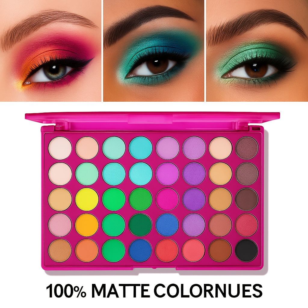 KAPEINE 40Color Eyeshadow Versatile Matte Shimmer for All