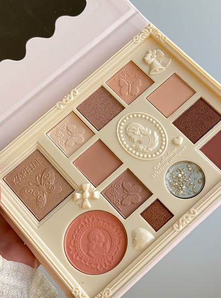 KAPEINE 12Color Eyeshadow Highlighter Contour Palette