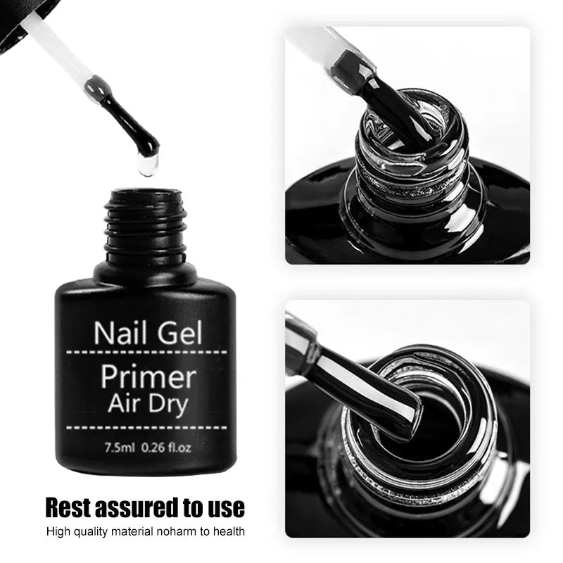 KissICON Primer Set Acrylic No Acid Primer Nail Art Set Base