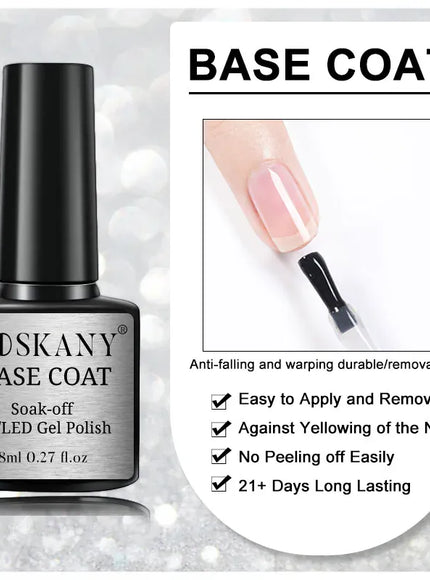 KissICON Primer Set Acrylic No Acid Primer Nail Art Set Base