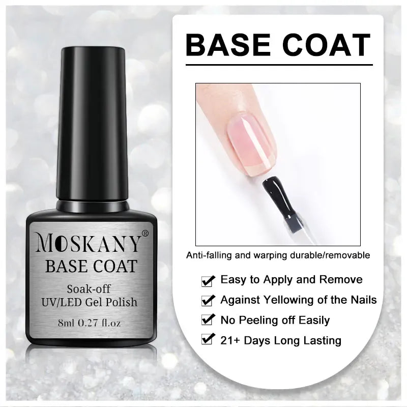 KissICON Primer Set Acrylic No Acid Primer Nail Art Set Base