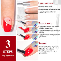 KissICON Primer set KissIcon Acrylic No Acid Primer Nail Art Set