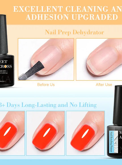 KissICON Primer set KissIcon Acrylic No Acid Primer Nail Art Set