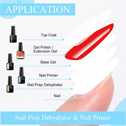 KissICON Primer set KissIcon Acrylic No Acid Primer Nail Art Set
