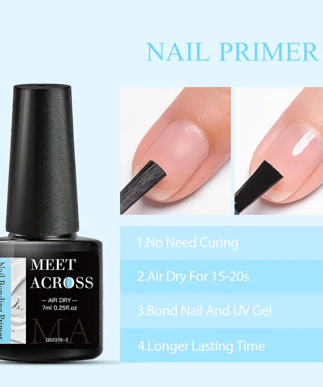 KissICON Primer set KissIcon Acrylic No Acid Primer Nail Art Set