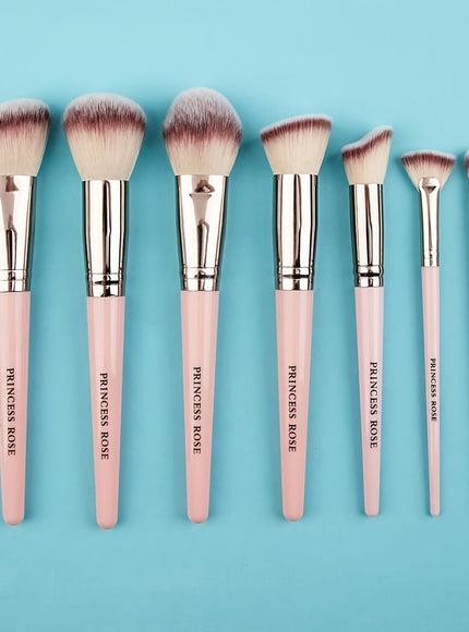 KissICON Princess Rose 18pc Premium Makeup Brush Set – W
