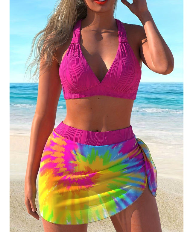 KissICON Print Bikini – Stretch Polyamide Fabric