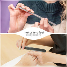 KissICON Professional Double Sided Grit Nail Files Boards Non