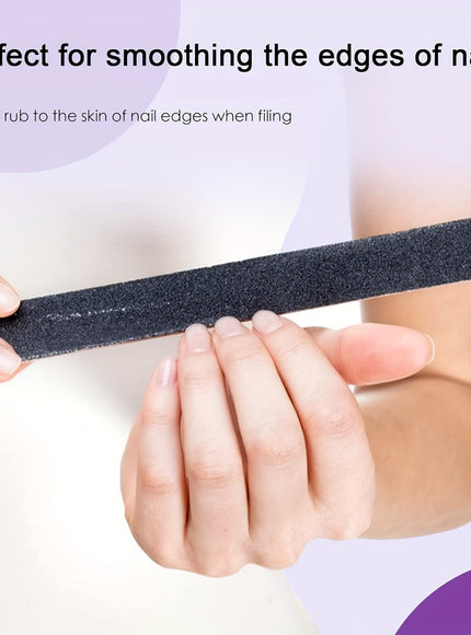 KissICON Professional Double Sided Grit Nail Files Boards Non