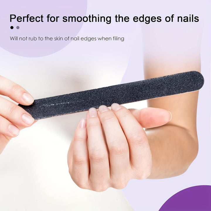 Professional Double Sided Grit Nail Files Boards Non