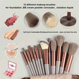 KissICON Professional Makeup Brush Set 13 or 33 Piece