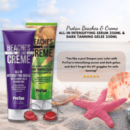 KissICON Protan Beaches Creme Intensifier Gelee Goggles