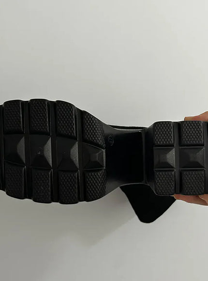 KissICON Punk Super High Heels Boots for Women Plus