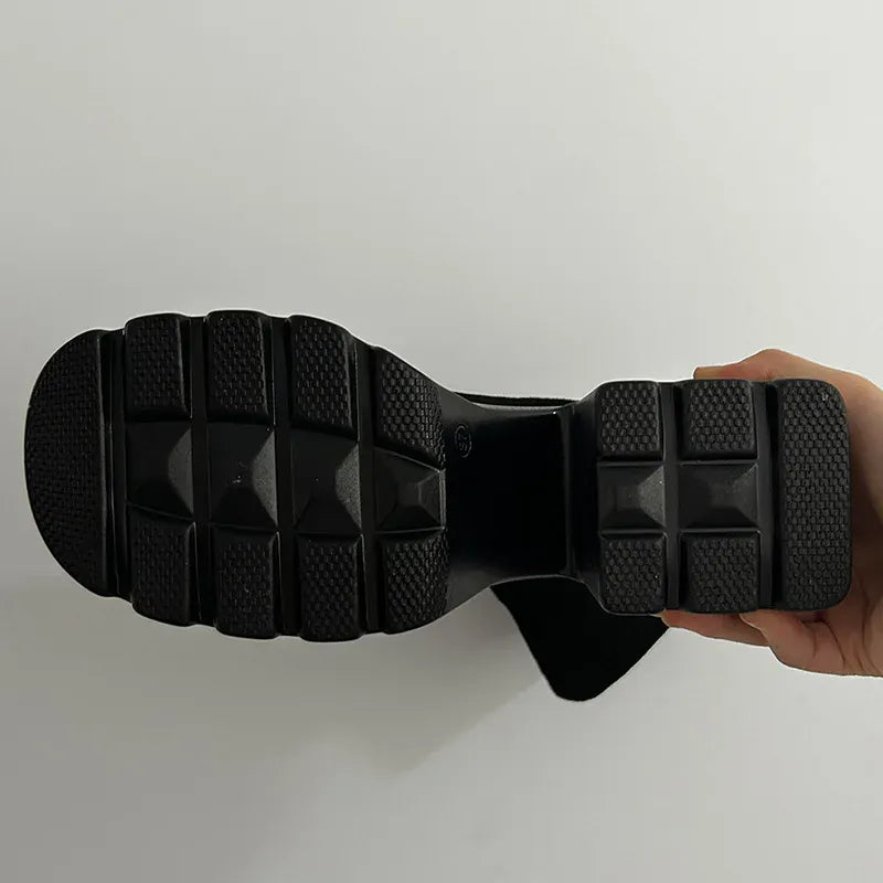 KissICON Punk Super High Heels Boots for Women Plus