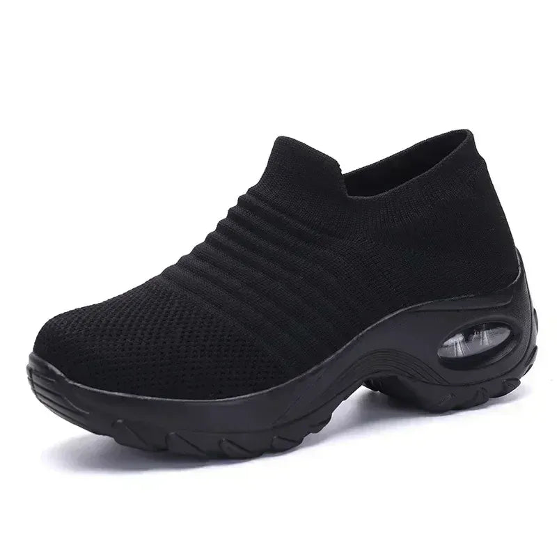 Dropshipman Pure-black / 42 Women's Sneakers Versatle Ladies Orthopedic Sneakers Platform Shoes Women Casual Shoes Non-slip Wear-resistant Tennis Women