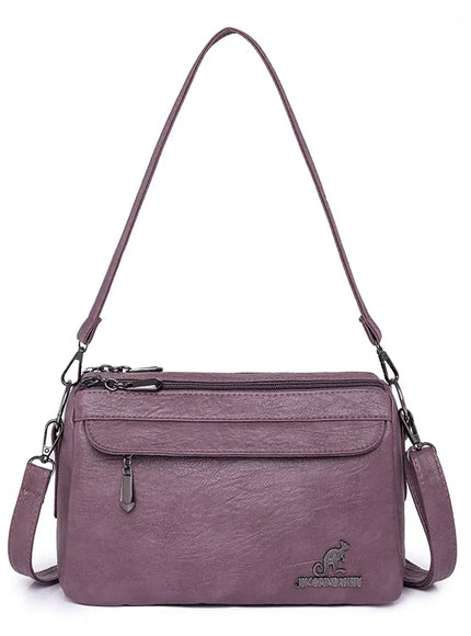 KissICON PURPLE / 27cm10cm16cm Handbag – Trend Vintage Shoulder