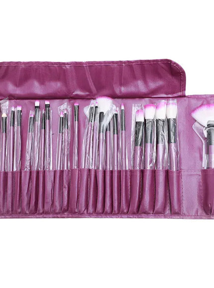KissICON PURPLE / CHINA KissIcon 24 Pcs Makeup Brush Set - Pro