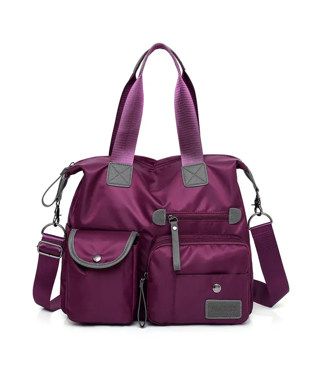 KissICON PURPLE Handbag – Women's Waterproof Shopping