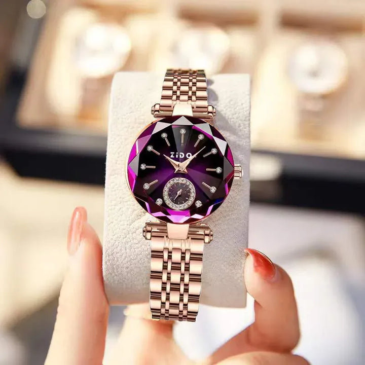 KissIcon UTHAI Women Watch Luxury Steel Band -