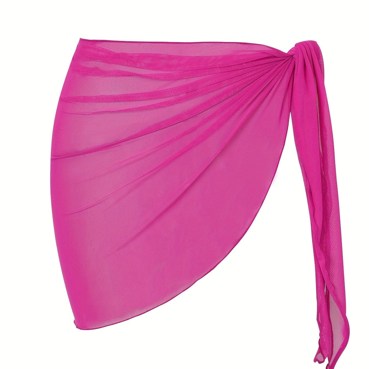 KissICON Purple / One-size Sheer Beach Wrap Skirt – Elasticity Resort Essential
