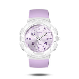KissICON purple 💋 Uthai C15 Kids Digital Watch Waterproof -