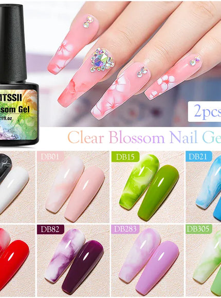 KissICON Q17490 KissIcon Blooming Gel Nail Art Polish Blossom -