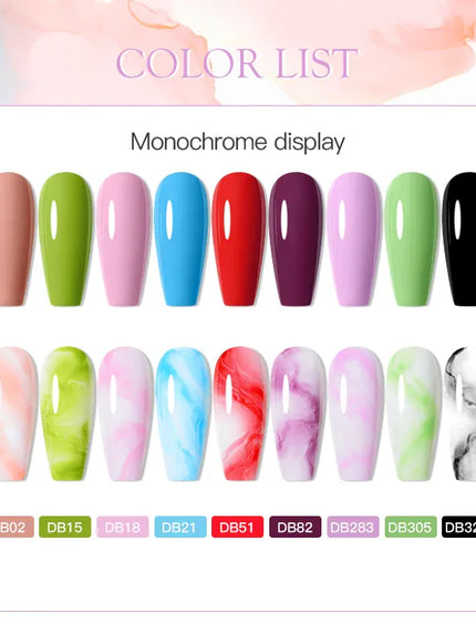 KissICON Q17490 KissIcon Blooming Gel Nail Art Polish Blossom -