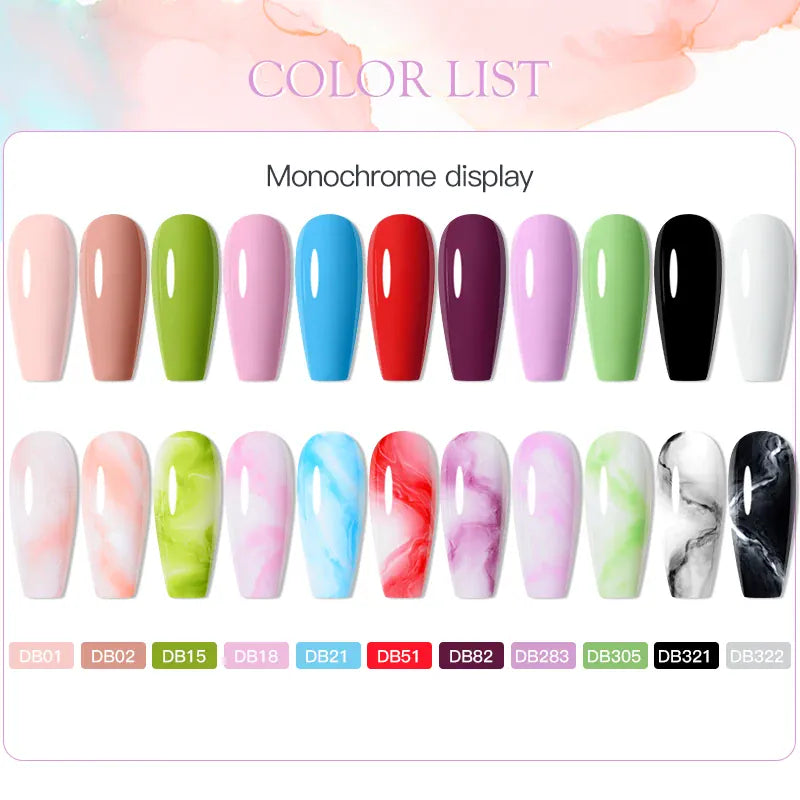 KissICON Q17490 KissIcon Blooming Gel Nail Art Polish Blossom -