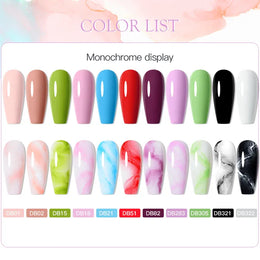 KissICON Q17490 KissIcon Blooming Gel Nail Art Polish Blossom -