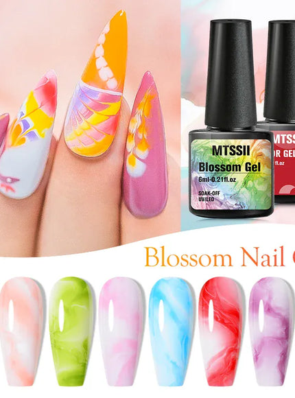 KissICON Q17490 KissIcon Blooming Gel Nail Art Polish Blossom -