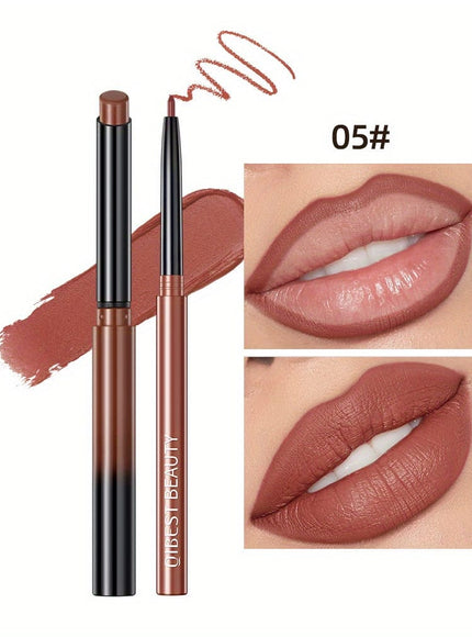 KissICON Q2303-5# KissIcon Lipstick Lipliner Set- Matte Waterproof Lip Liner