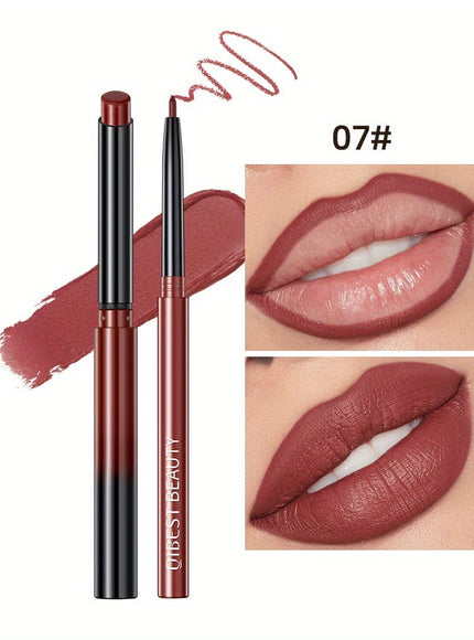 KissICON Q2303-7# KissIcon Lipstick Lipliner Set- Matte Waterproof Lip Liner