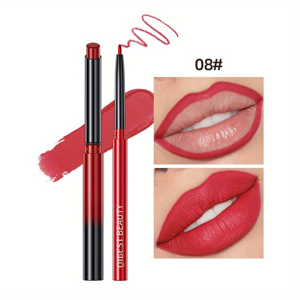 KissICON Q2303-8# KissIcon Lipstick Lipliner Set- Matte Waterproof Lip Liner