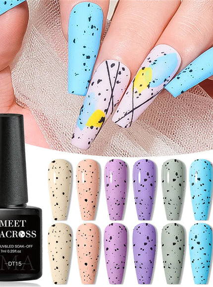 KissICON Q49697 Eggshell Gel Nail Polish Semi Permanent Soak Off