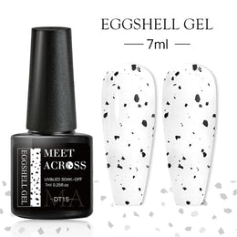 KissICON Q49697 Eggshell Gel Nail Polish Semi Permanent Soak Off
