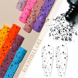 KissICON Q49697 Eggshell Gel Nail Polish Semi Permanent Soak Off